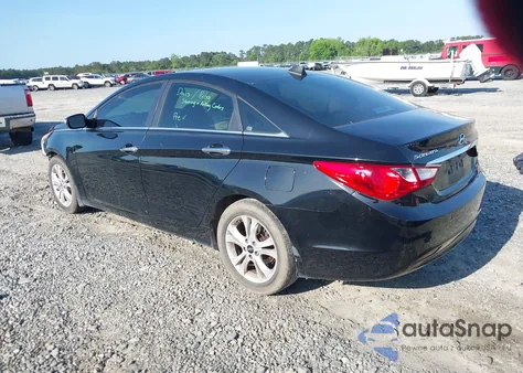 2013 Hyundai Sonata Limited из США, поврежденный, VIN 5NPEC4AC0DH694517